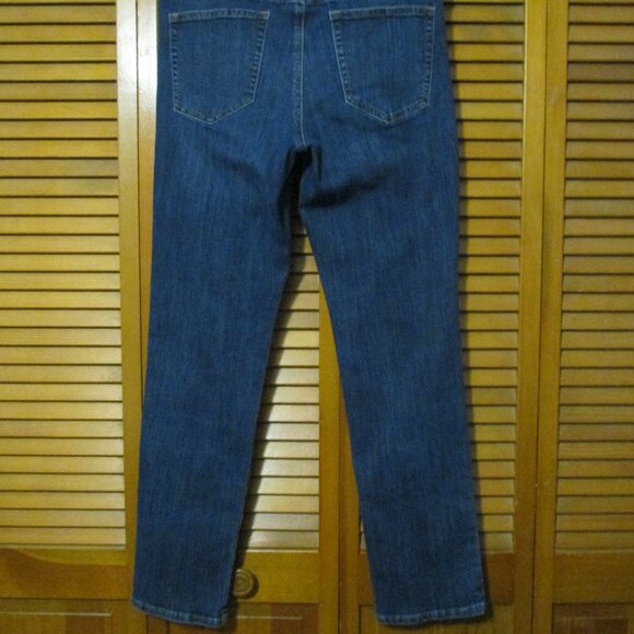 Gap jeans Classic Straight blue denim with stretch like new size 12 - Picture 6 of 6